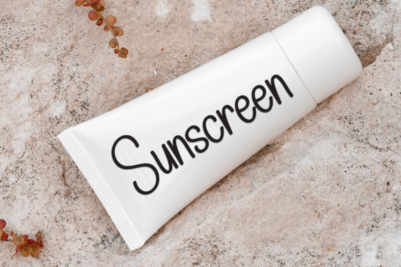 Simple Ballpoint Font PNG with transparent background - Preview 3