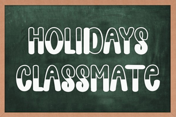 Slices Font PNG with transparent background - Preview 3