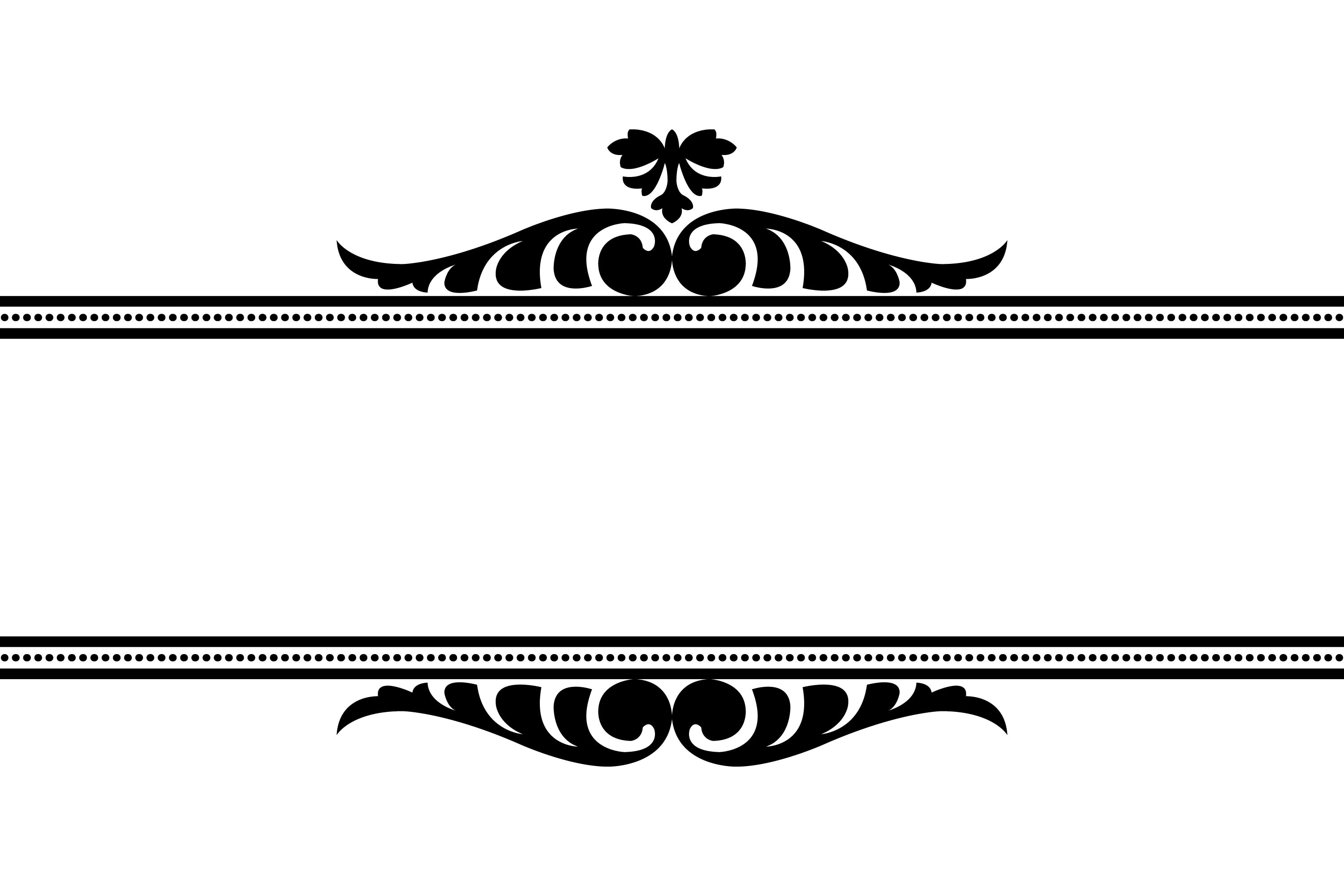 Vintage Ornate Horizontal Banner 5
