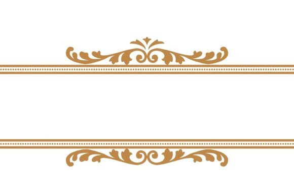 Vintage Ornate Horizontal Banner 6