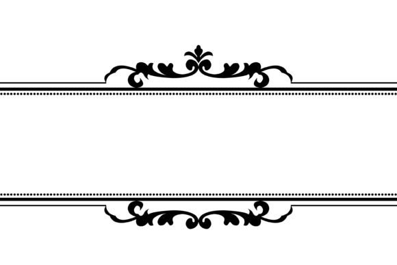 Vintage Ornate Horizontal Banner 7