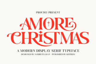 Amore Christmas Font