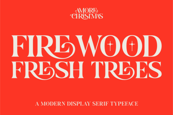 Amore Christmas Font - Preview 1