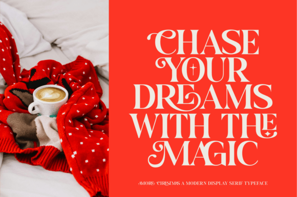 Amore Christmas Font - Preview 3