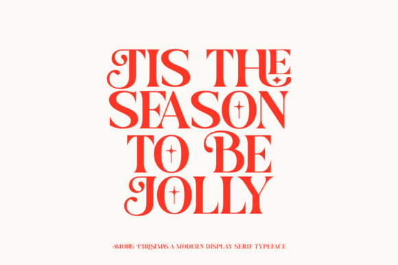 Amore Christmas Font - Preview 4