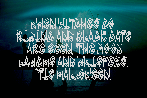 Ancient Witches Font - Preview 5