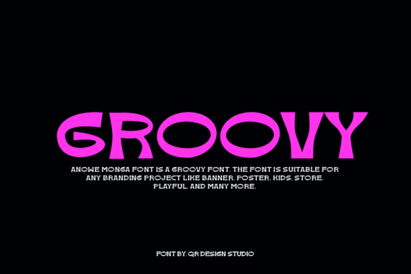 Anowe Monga Font - Preview 1