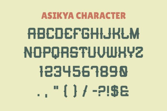 Asikya Font - Preview 2