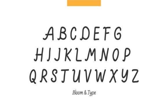 Blissara Font - Preview 3