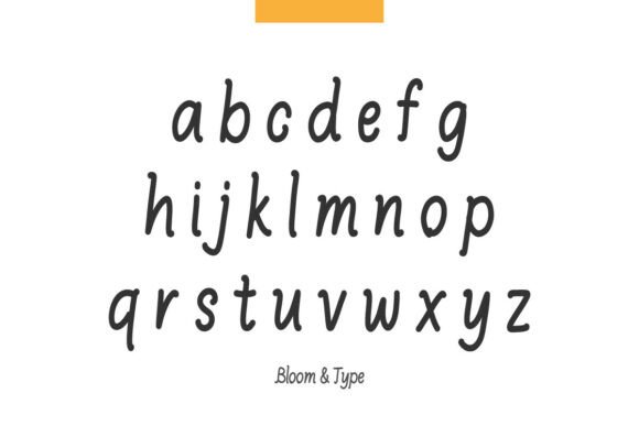Blissara Font - Preview 4