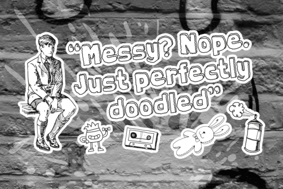 Doodletron Font - Preview 2