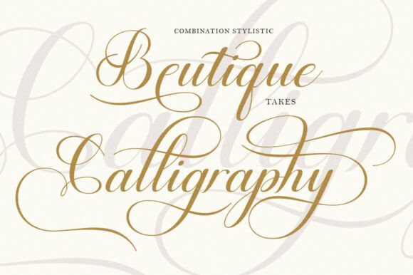 Enchanting Calligraphy Font - Preview 1