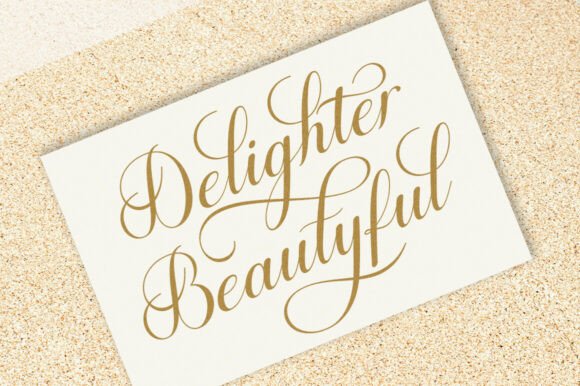Enchanting Calligraphy Font - Preview 4