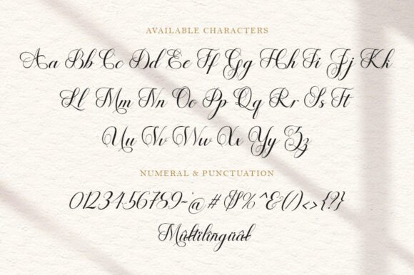 Enchanting Calligraphy Font - Preview 5