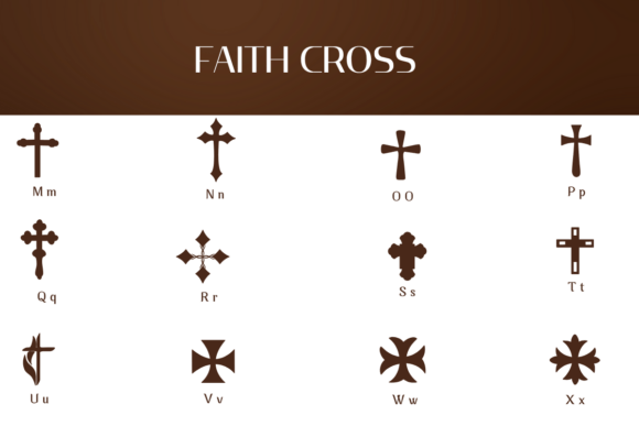 Faith Cross Font - Preview 2