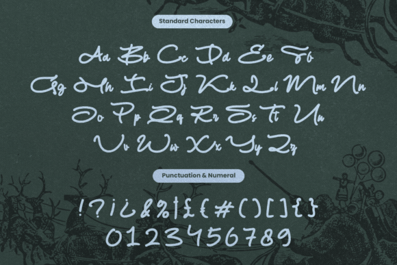 Fastura Font PNG with transparent background - Preview 2