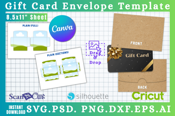 Gift Card Holder Envelope Template