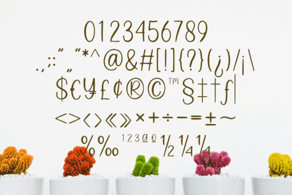 Gundul Roses Font - Preview 2