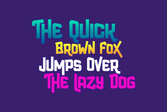 Halcoru Font - Preview 3