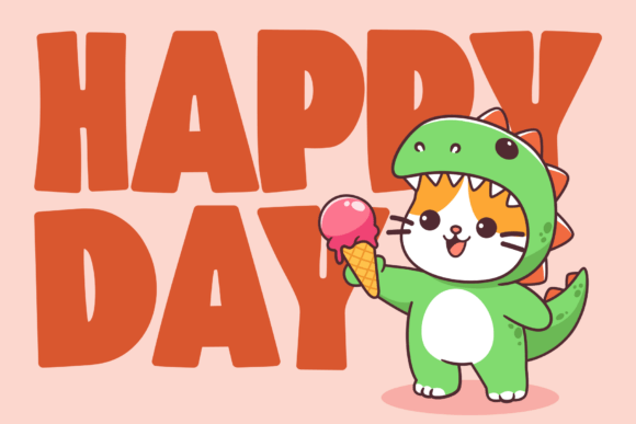 Kitty Rawr Font font preview - 4