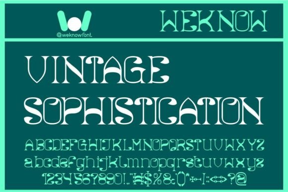 Natural Vibes Font PNG with transparent background - Preview 1