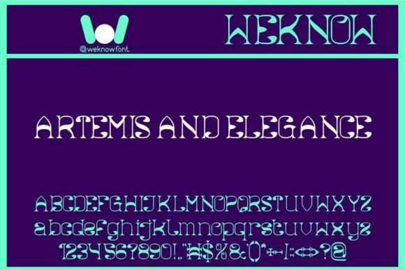 Natural Vibes Font PNG with transparent background - Preview 4