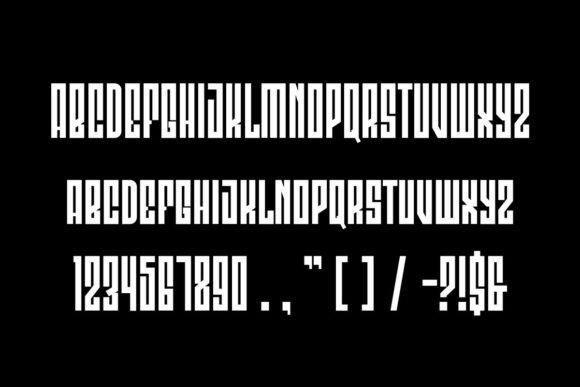 Persegai Font PNG with transparent background - Preview 5
