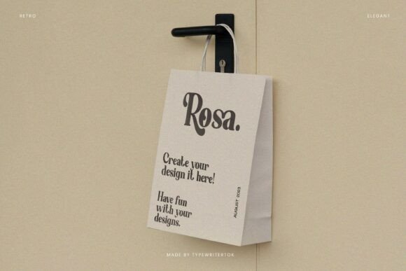 Ravena Font PNG with transparent background - Preview 5