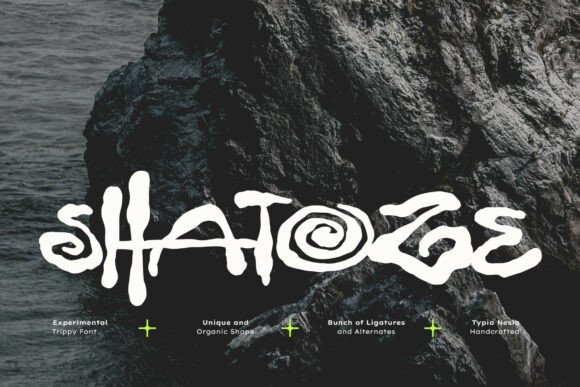 Shatoze Display Font By Typia Nesia