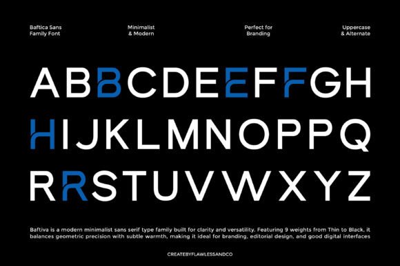 Baftiva Font - Preview 6
