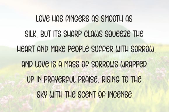 Beauty Higland Font - Preview 5