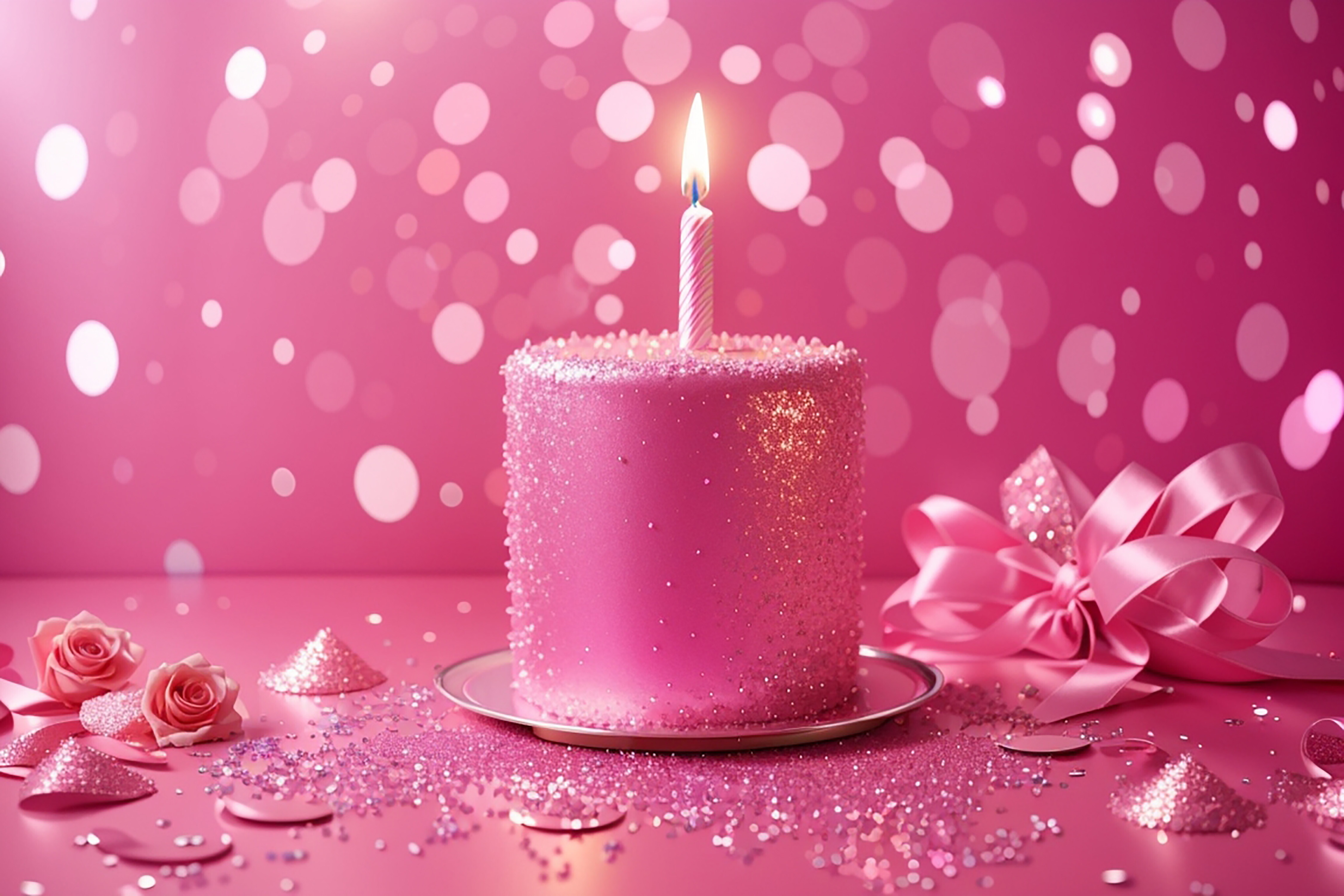 Birthday Background Digital Paper