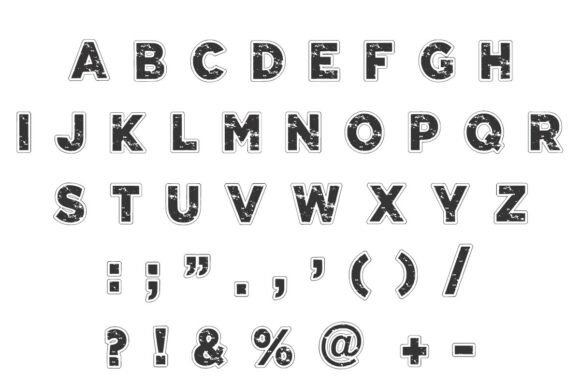 Black Army Font - Preview 2