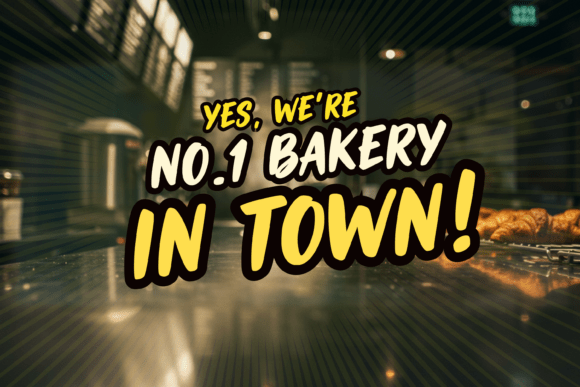Bolden Bakers Font - Preview 1