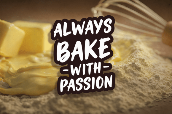 Bolden Bakers Font - Preview 2