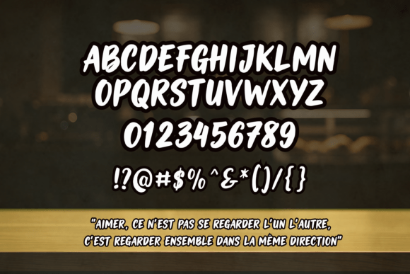 Bolden Bakers Font - Preview 3