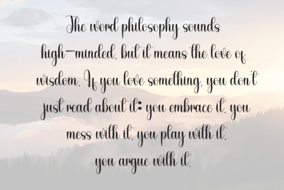 Book Silhouette Font - Preview 5