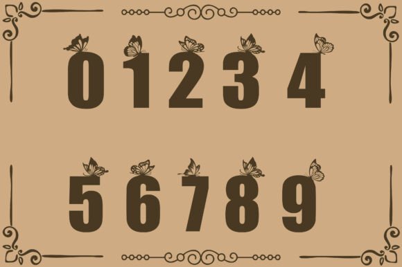 Butterfly Font - Preview 2