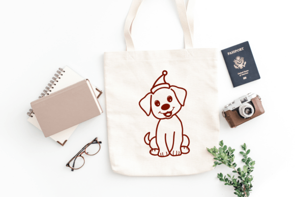 Christmas Dog Font - Preview 5