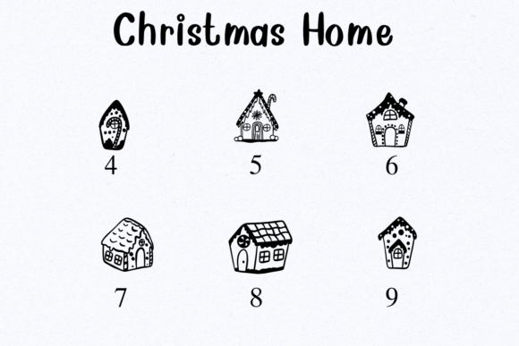 Christmas Home Font - Preview 3
