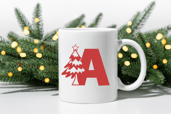 Christmas Tree Font - Preview 5