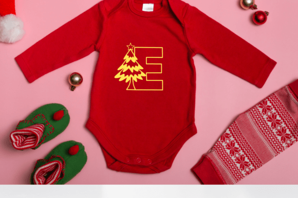 Christmas Tree Font - Preview 6