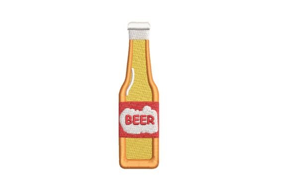 Classic Blonde Beer Bottle