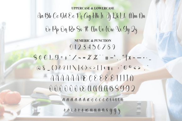Cooking Font - Preview 6
