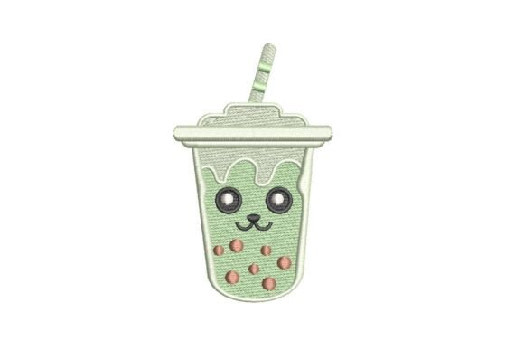 Cute Kawaii Apple Boba Tea