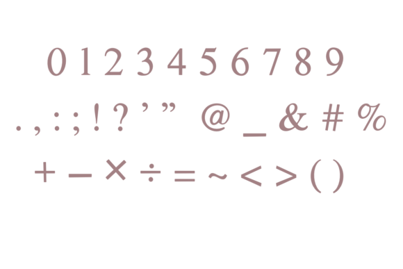 Daisy Frame Font PNG with transparent background - Preview 3