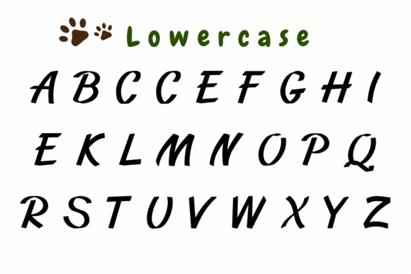 Dog Font - Preview 2
