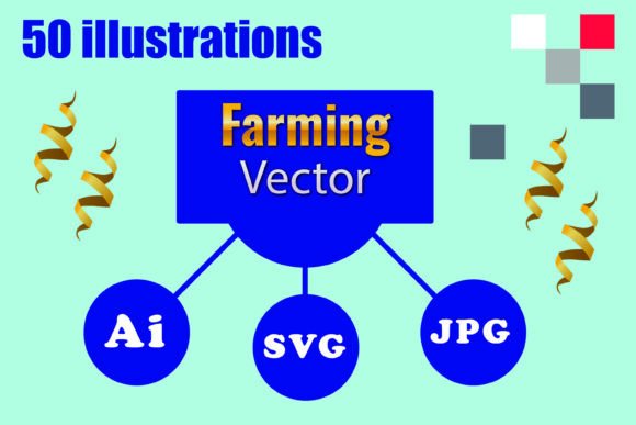Farming Illustrations Pack Grafica Illustrazioni Stampabili Di asim IT solution