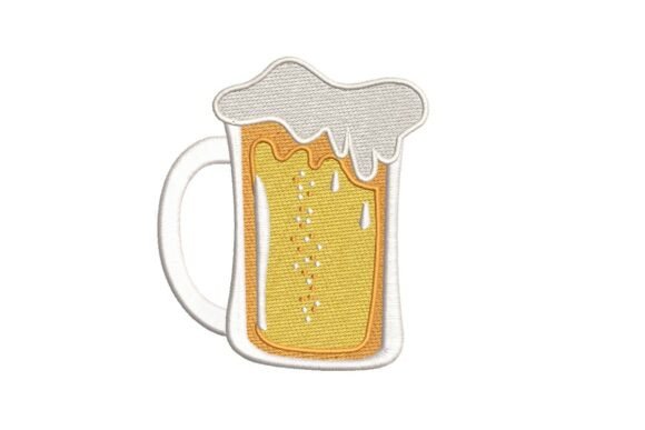 Foamy Blonde Beer Mug