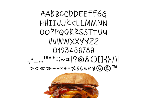 Hamburger Font - Preview 4